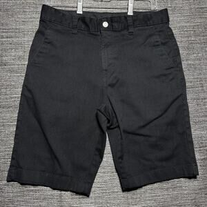 Volcom Chino Shorts Men's Size 30 Black Casual Walking